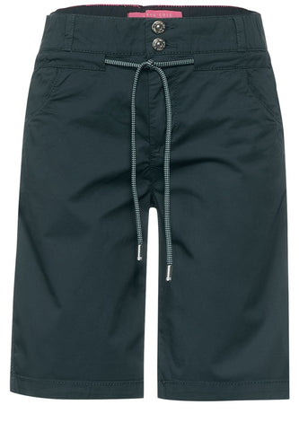 Loose Fit Shorts in Unifarbe