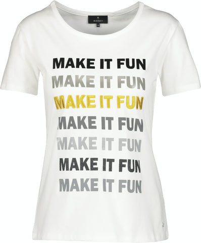 Shirt, weiss