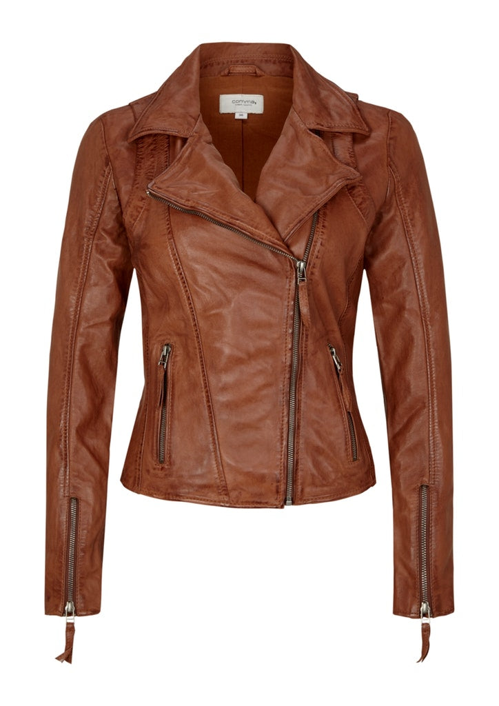 Lederjacke