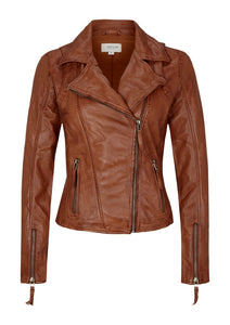 Lederjacke