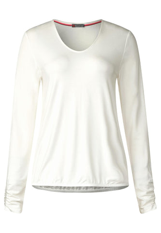 Shirt mit Raffung