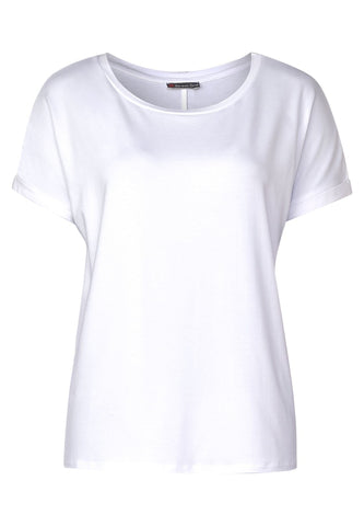 T-Shirt in Unifarbe