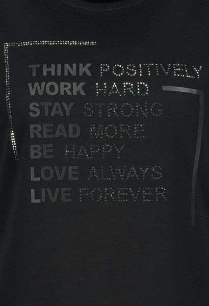 Shirt, schwarz