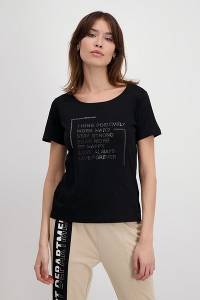 Shirt, schwarz