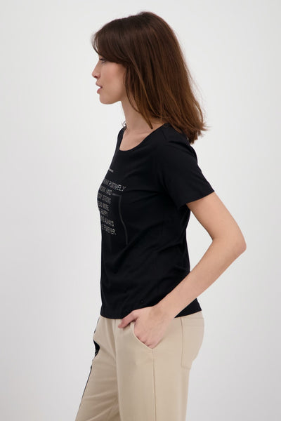 Shirt, schwarz