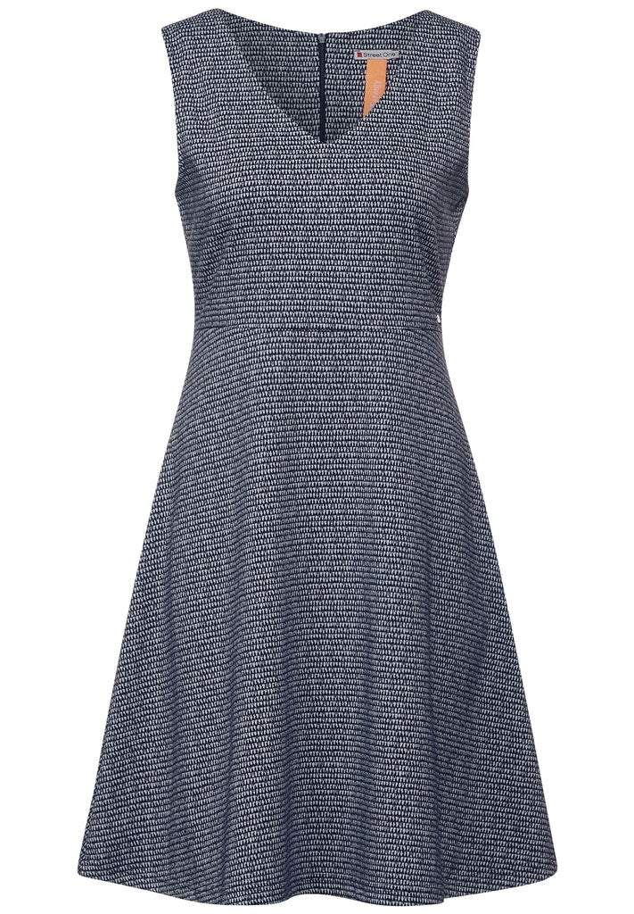 Kleid mit Minimalprint