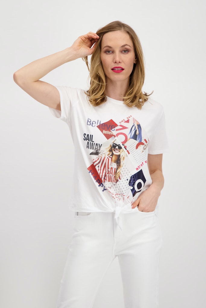 Shirt, weiss