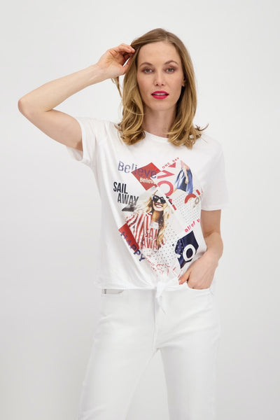 Shirt, weiss