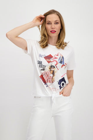 Shirt, weiss