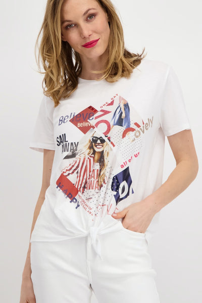 Shirt, weiss