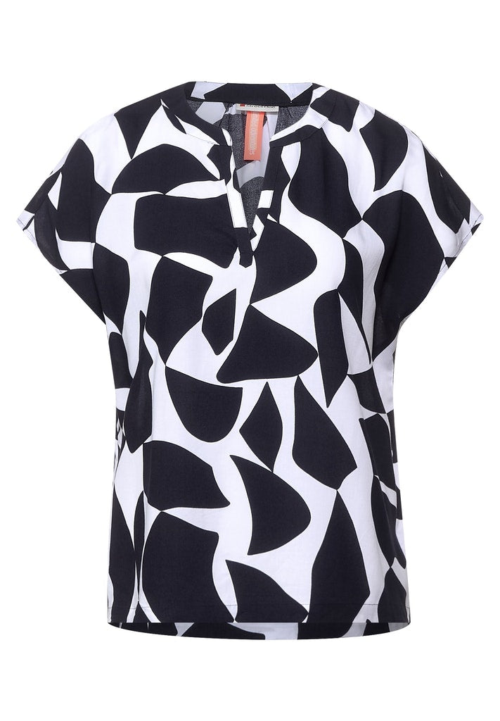 Shirtbluse mit Print