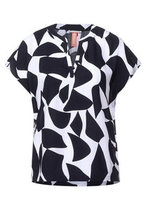 Shirtbluse mit Print