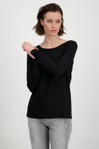 Shirt, schwarz