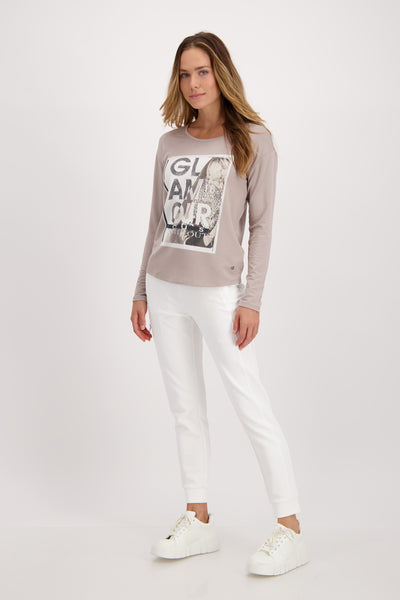 Shirt, mocca