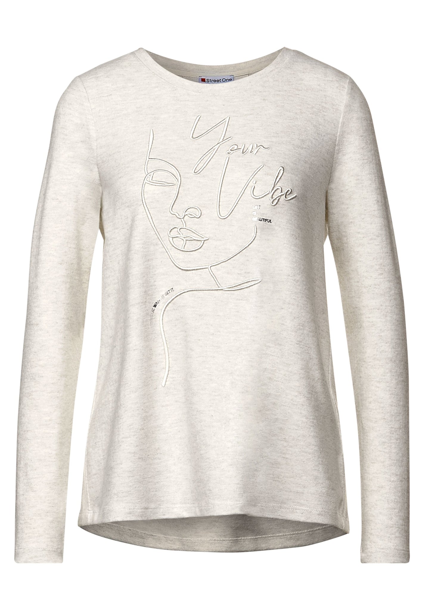 Softes Shirt mit Partprint