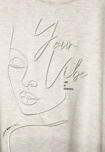 Softes Shirt mit Partprint