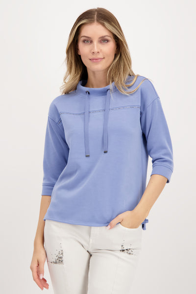 Sweatshirt, aqua blue