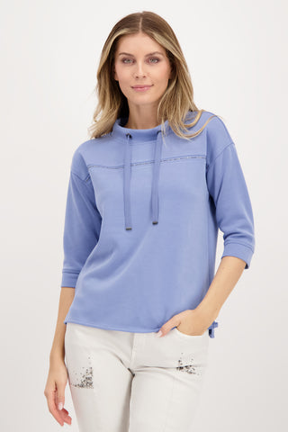 Sweatshirt, aqua blue
