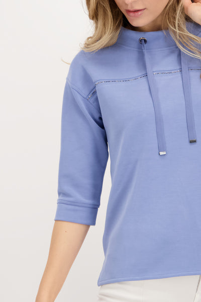 Sweatshirt, aqua blue