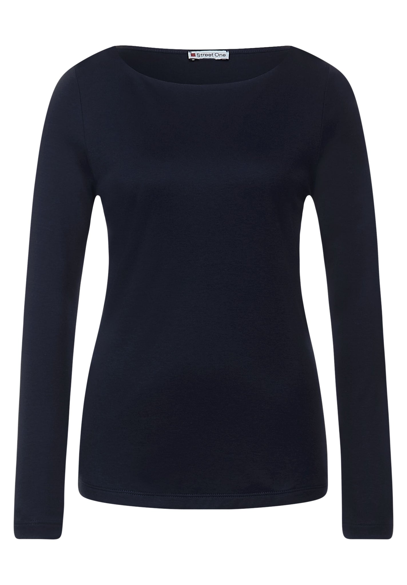 Shirt in Unifarbe