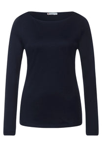Shirt in Unifarbe