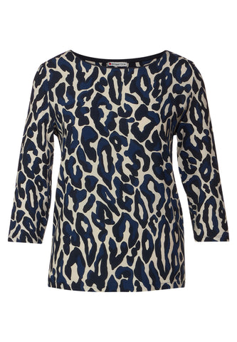 Shirt mit Leo Print