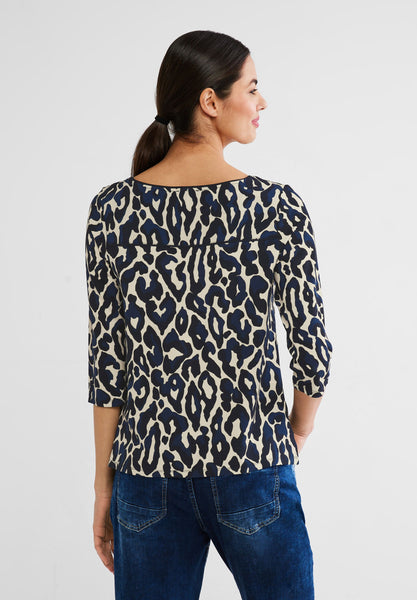 Shirt mit Leo Print