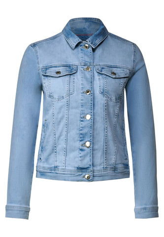 Jeansjacke in Hellblau