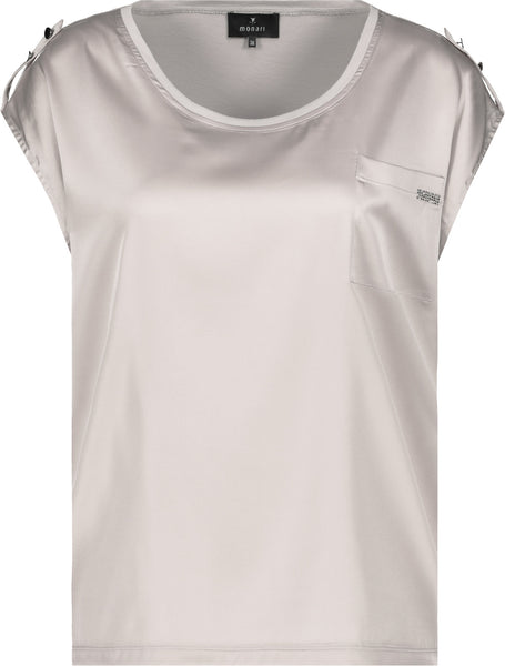 Bluse, bambus