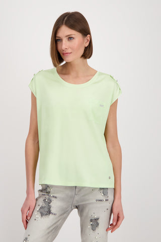Bluse, pastell green