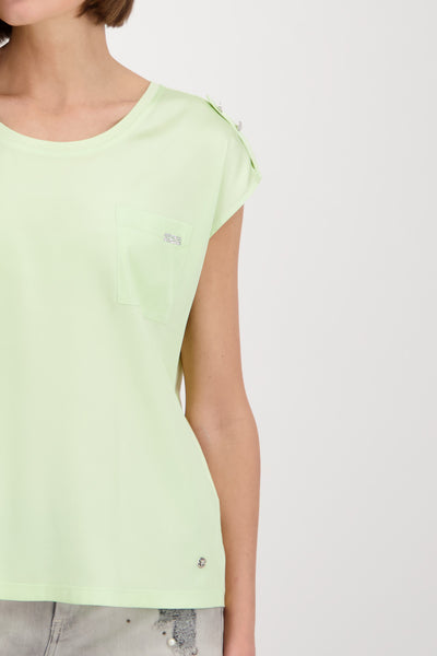 Bluse, pastell green