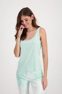 Top, fresh mint